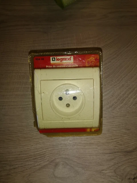 LEGRAND SAGANE PLEXO Gris Lot de 2 Plaques + Doigt étanche Interrupteur