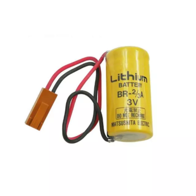 NEW Brand New For Panasonic BR-2/3A 3V 1600mAh Li-ion Battery with Brown Plug