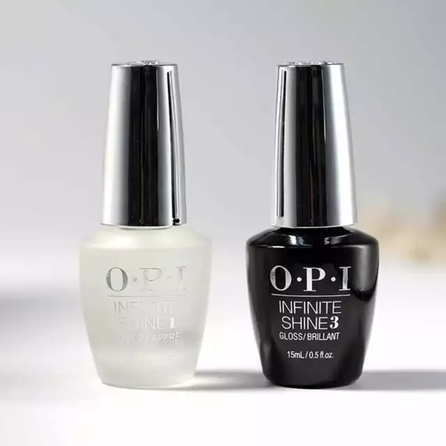 OPI Infinite Shine Gel Effects Duo Set 2x15ml TOP COAT & BASE COAT NEW