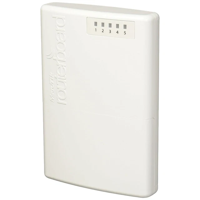 Mikrotik PowerBox 64MB Router 5x10/100 4xPoE-OUT OSL4 Outdoor Case 2W at 24V