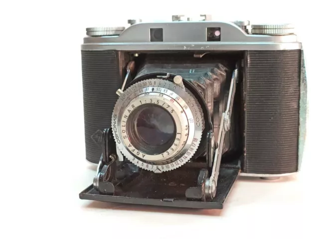 Agfa Isolette III f3,5/75 mm SOLINAR fabriqué en Allemagne, VEUILLEZ LIRE... 3