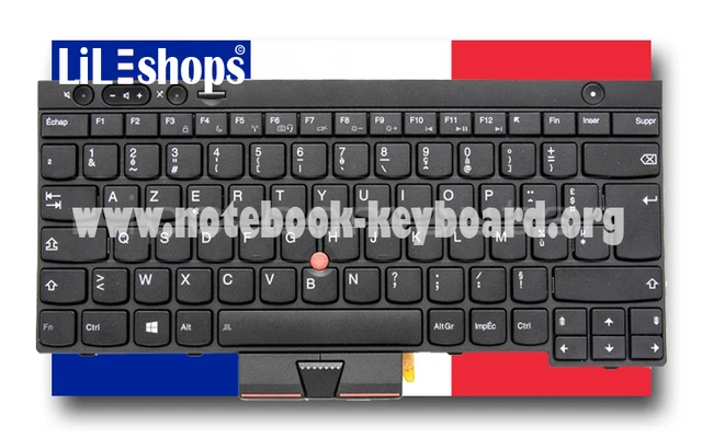 Clavier Français Azerty Pour Lenovo Thinkpad X240 / X240s / X250 / X260 Clavier Français Azerty Pour Lenovo Thinkpad X240 / X240s / X250 / X260