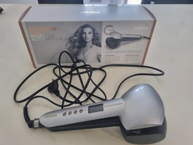 BaByliss Curl Secret Optimum Fer à Boucler - Gris et Noir (C1600E)