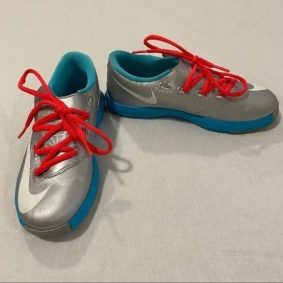 NIKE KD VI (GS) Barber Shop Size 13.5 [599477-007]
