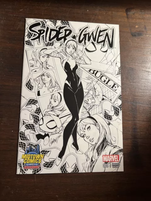 Spider-Gwen #1 Variant (Midtown Comics - J. Scott Campbell)