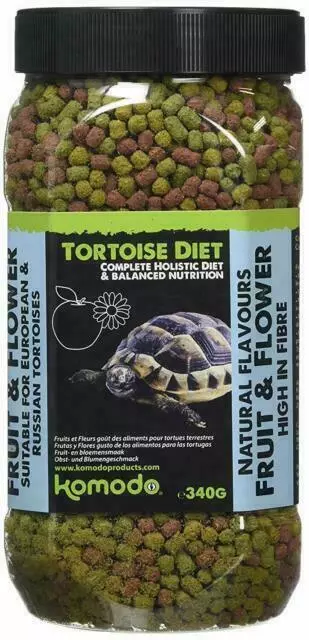 Komodo Tortoise Diet Fruit & Flower - 340g