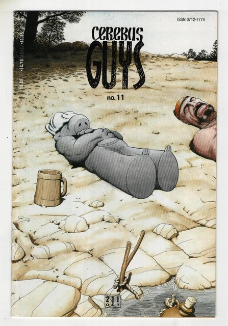 Cerebus  #211   Dave Sim   (Aardvark-Vanaheim)  Vf(-)