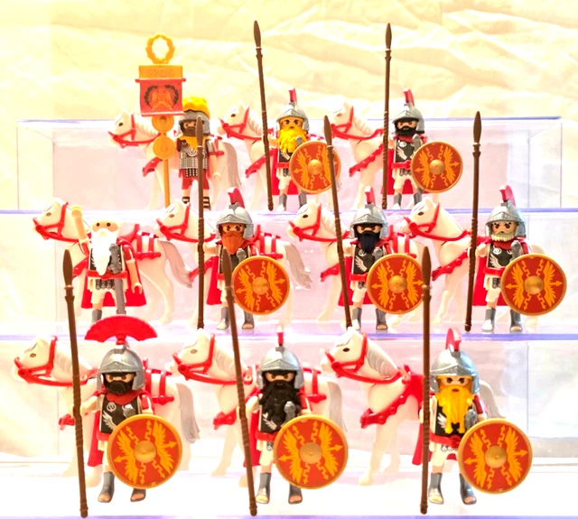 Roma Playmobil SCARSI SOLDATI LEGIONARI Romani Timpo Alcuni A/F