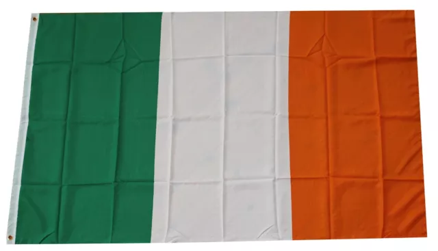 Flagge Irland  90x150cm + 2 Ösen Hissfahne Deko Fahne Wandbehang