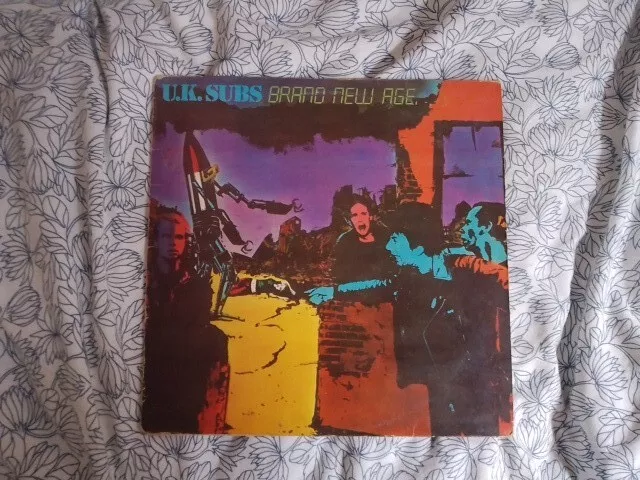 UK Subs - Brand New Age - LP - Clear Vinyl