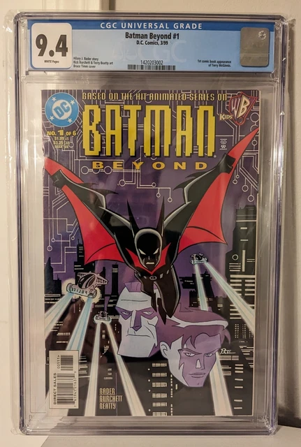 Batman Beyond #1 CGC 9.4 1999 1st Series DC Comics Terry McGinnis 1st Appearance