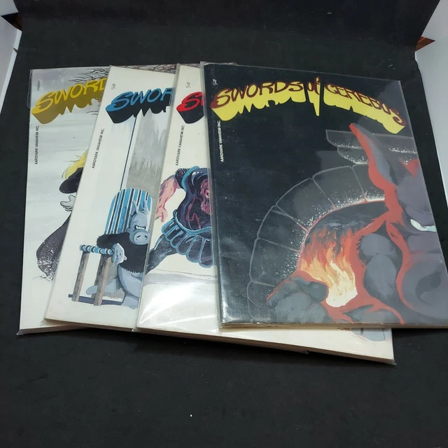 Swords of Cerebus Volume #2 #3 #4 #6 w/ Supp TPB (1981) Aardvark Vanaheim