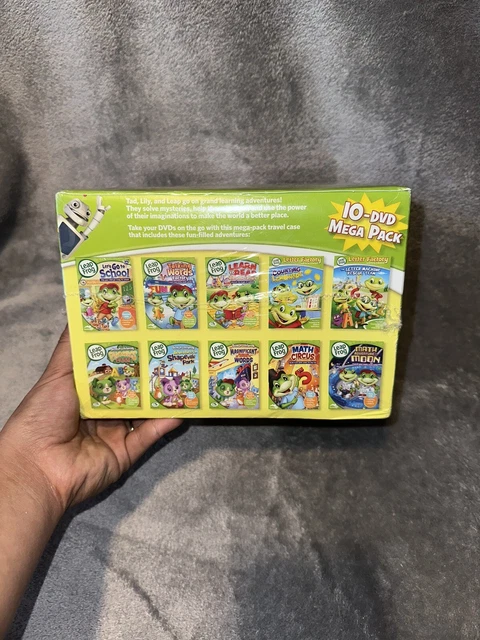 英語教材 Leapfrog 10-Dvd Mega Pack 1枚紛失（Leapfrog: Learn