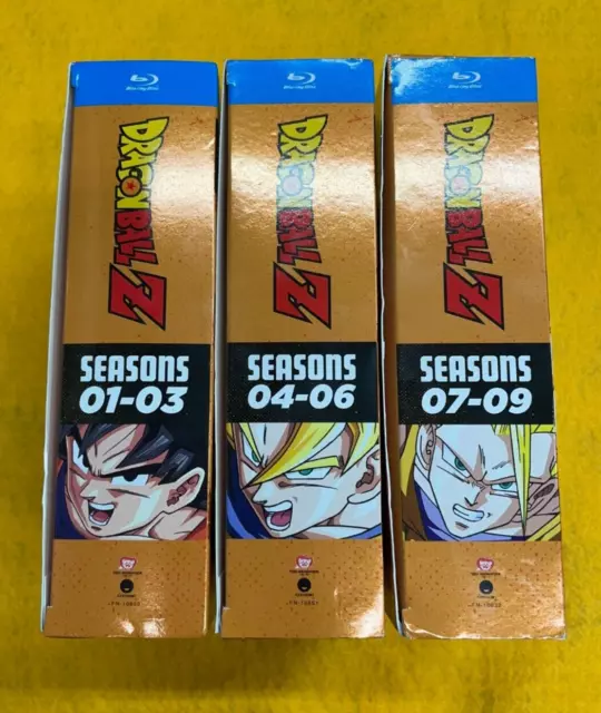  Dragonball Z Complete Seasons 1-9 Box sets (9 Box Sets