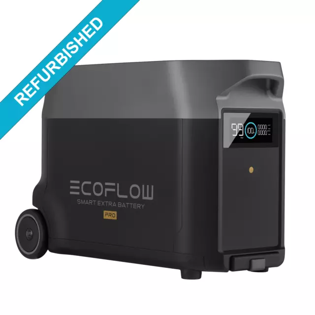 EcoFlow 3600Wh Batterie pour DELTA Pro centrale électrique Générateur solaire