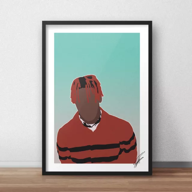 Lil Yachty INSPIRED WALL ART Print / Poster Minimal A4 A3 rap hip hop Lil B dram