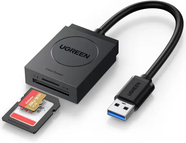 USB 100MB/S SD TF Kartenleser USB 3.0 SD Card Reader TF SD Kartenleser 2 Slot Ka