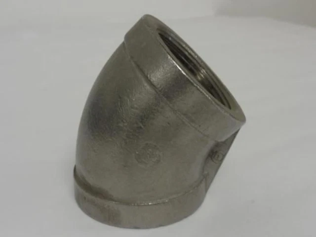 198797 New-No Box; MFG- MDL-Unkn88912 Elbow; 1-1/2"; 45 Degree; 316 Stainless