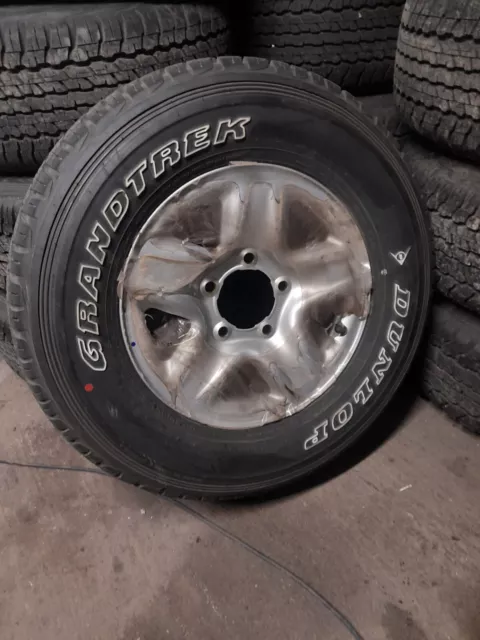 Toyota Landcruiser L200 Series Set Of 4 Take Off Wheels/tyres 285/65/17( New!).