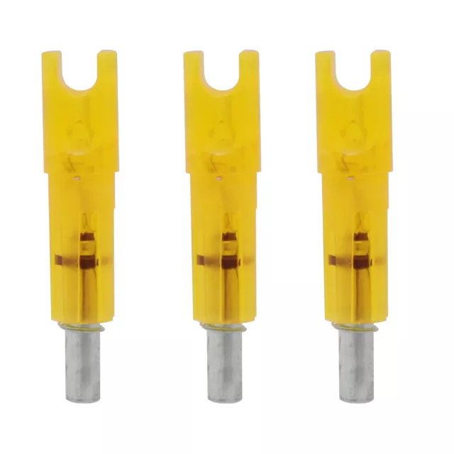 Burt Coyote Lumenok Crossbow Parker Lighted Capture Nock Orange 3pk #00532 CAP3O