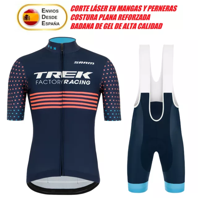 Equipacion Ciclismo Ropa Conjunto Bicicleta Maillot Culotte Gel Trek Cxc 2021