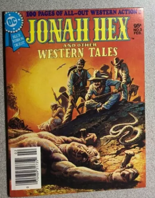 JONAH HEX & OTHER WESTERN TALES #3 (1980) DC Comics Blue Ribbon Digest VF