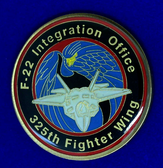USAF 325TH FIGHTER Wing F22 Integration Office Tyndall AFB Challenge