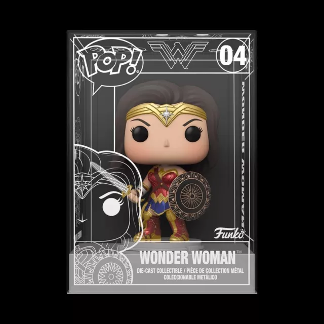Funko Pop! DC Comics - Wonder Woman - Funko Web (FW) (Exclusive) #04 UNOPENED