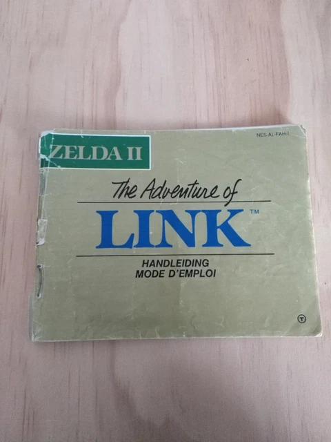 NOTICE ONLY Nintendo NES Zelda II The Adventure of Link FAH WORLDSHIP FREE