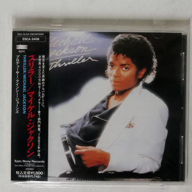 Michael Jackson Thriller Epic Esca5408 Japón Obi 1Cd