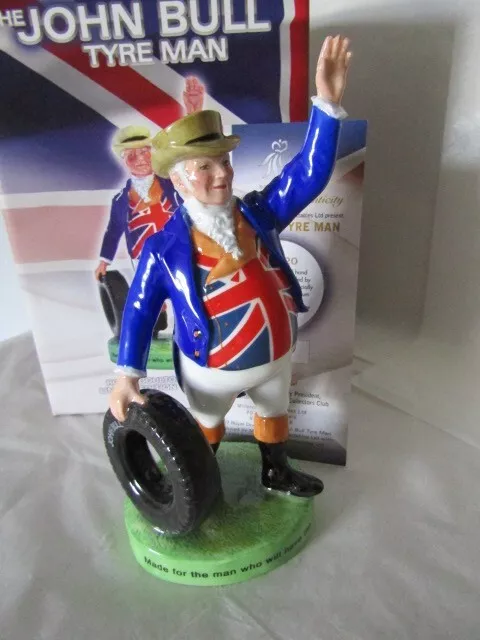 John Bull Tyre Man Royal Doulton British Mcl20 Limited Edition Of 750 Mib Superb