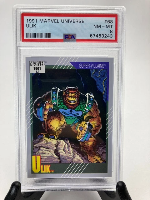 1991 Impel Marvel Universe Series 2 PSA 8 NM-MT Ulk #68
