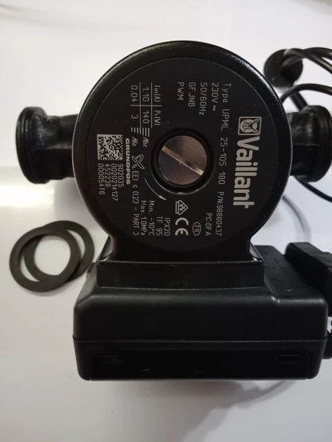 Pompe Circulateur Vaillant 0010030632 Neuve - Pour Chaudière VUW 296/ECC, D'origine