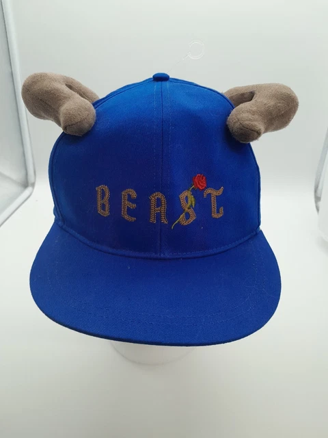 NWT Disney Parks Beauty And The Beast/ Beast Snapback Adjustable Hat With Horns