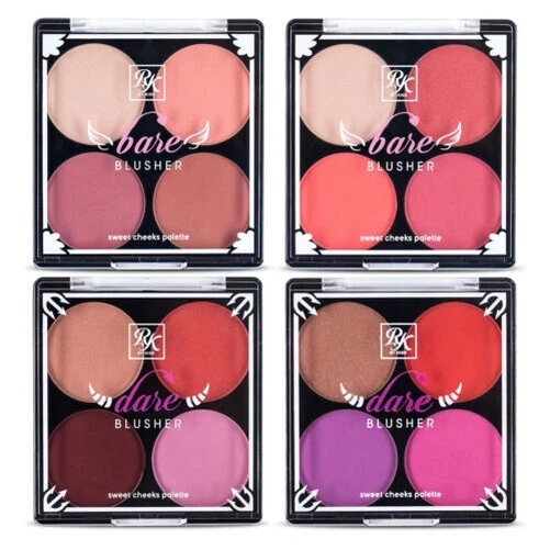 Ruby Kisses Bare / Dare Fard Polvere 4 Pan Dolce Guance Colori Scegliere 1