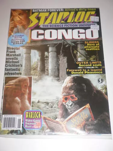 Starlog Sci-Fi Universe Magazine 215 VF XFiles Jun 1995
