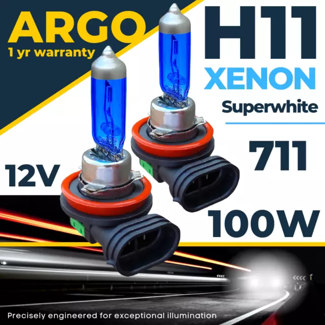 Apto para Toyota Rav4 Faro Bombillas MK3 100w Xenón Muy Blanco Hid Bajo Dip Haz