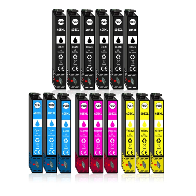Set 15 cartucce stampante compatibili con Epson Workforce WF-7835DTWF