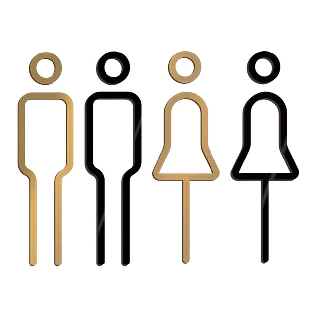 Panneau De Toilettes, Panneau En Acrylique De Salle De Bain Avec Dos