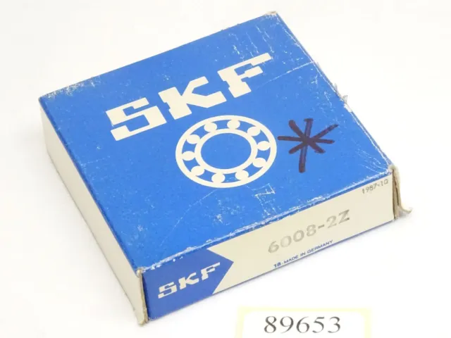 SKF Roulements à Billes 6008-2Z / Neuf Emballage D'Origine
