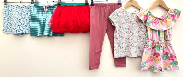 Girls Bundle Of Clothes Age 3-4 Mothercare M&S Tu
