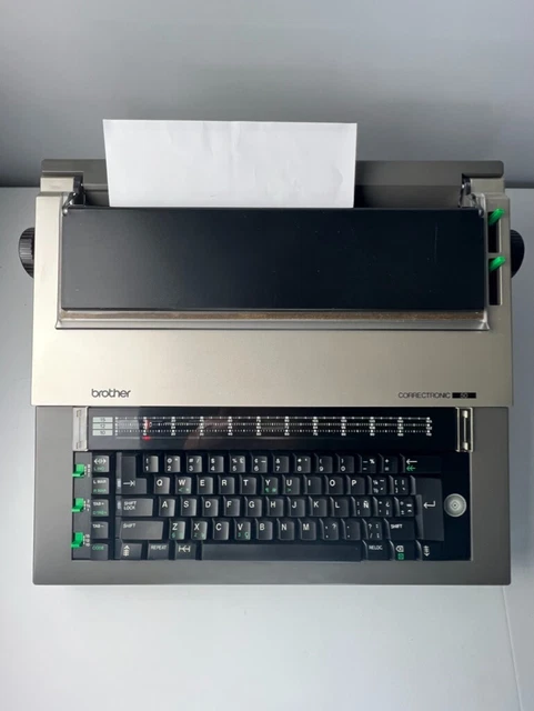 Brother Correctronic 50 Electric Typewriter CE-50 - Works 100% w/ Case & Manuals