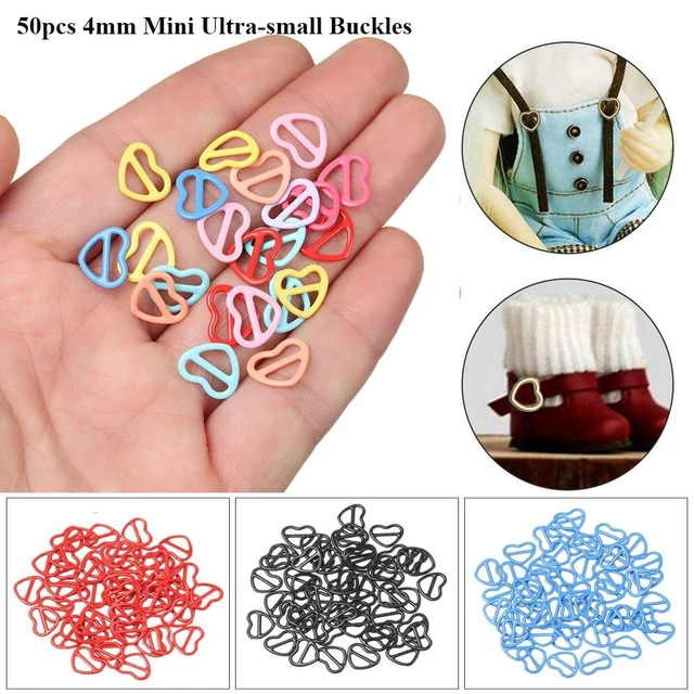 Hágalo usted mismo muñecas hebillas cinturón botones muñecas bolsillos accesorios hebilla tri-glide