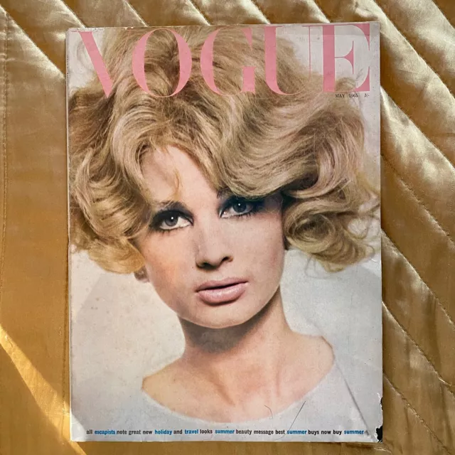 Vintage VOGUE Magazine UK MAY 1965 David Bailey Jean Shrimpton Irving Penn