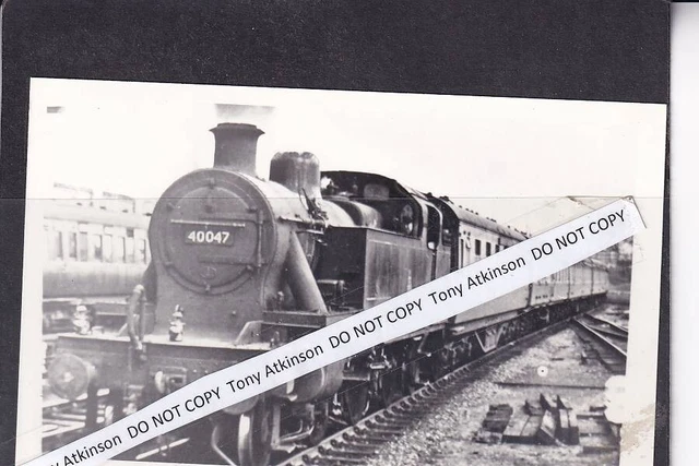 Fowler Rm B.R. EX L.M.S.R. - Fowler 3P 2-6-2T No. 40047 @ Willesden - Photo ...