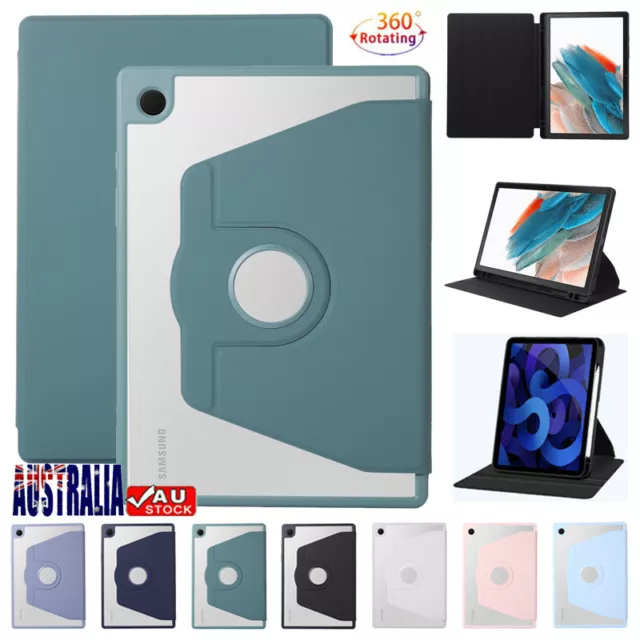 Smart Rotating Case Leather Cover For Samsung Galaxy Tab A8 10.5" X200 Tablet