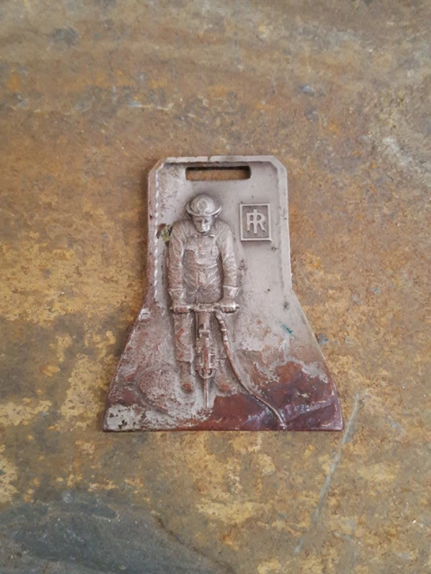 Ingersoll-Rand IR Jackhammer The Whitehead & Hoag Co. N.J.  Watch Fob