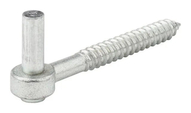 National Hardware N130-112 Zinc Plated Steel Screw Hooks 1/2 x 4 in.