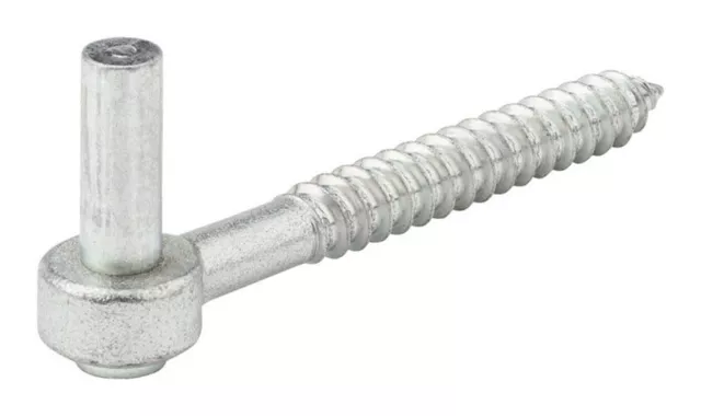 National Hardware N130-112 Zinc Plated Steel Screw Hooks 1/2 x 4 in.