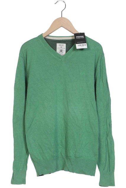 Felpa con cappuccio uomo Tom Tailor pullover taglia EU 48 (S) cotone... #e04fc05